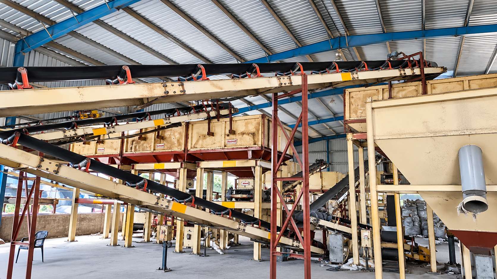 Indiano Chrome plant — production line