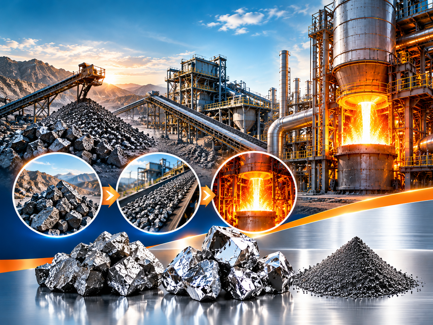 Chrome refining and purification at Indiano Chrome