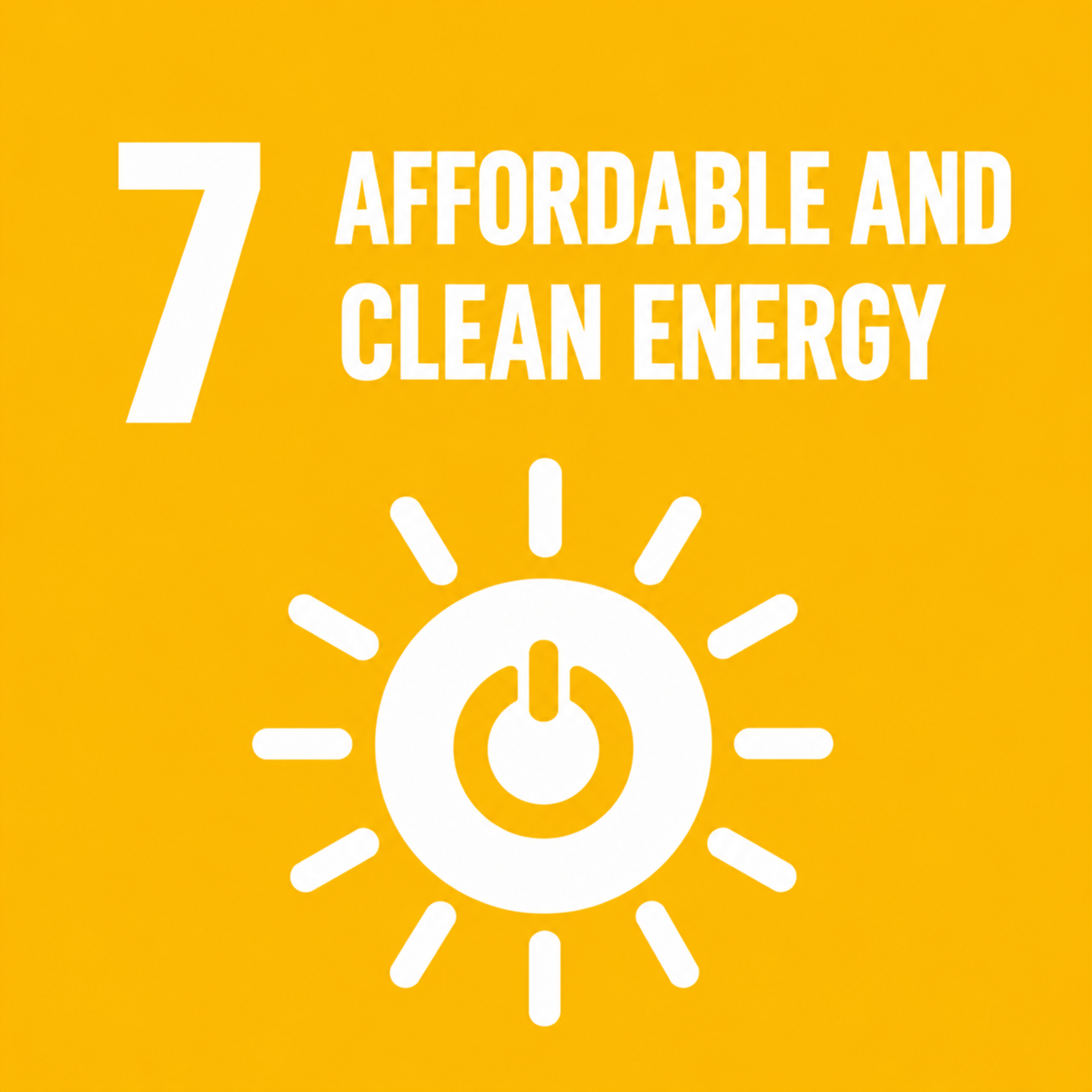 SDG 7: Affordable and Clean Energy